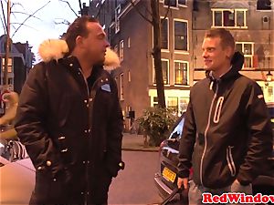 fat Amsterdam escort cockriding tourist